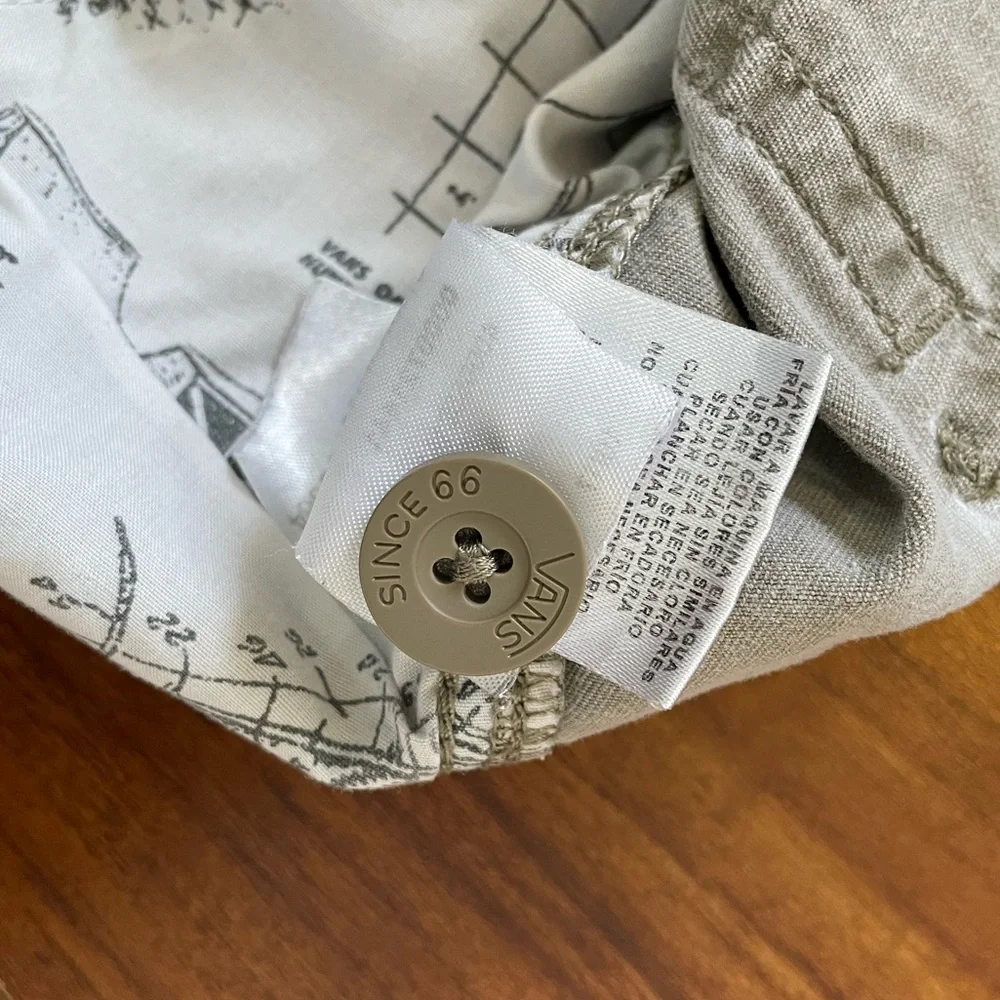 VANS ORIGINAL OFF THE WALL CHINO KHAKIS CARGO SHORTS 36 - Picture 5 of 12